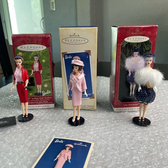 Hallmark Other - Hallmark Barbie ornaments bundle
